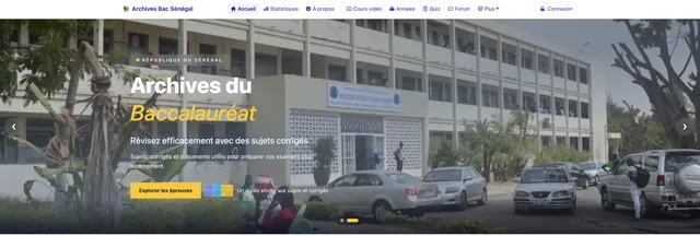 Illustration de l'article : baccalaureat.sn : d'une archive gratuite à une plateforme à 78 000 vues en un mois