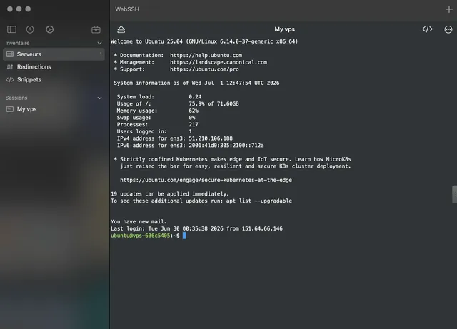 Illustration de l'article : Héberger 15+ applications sur un seul VPS Ubuntu : ma stack et mes vhosts