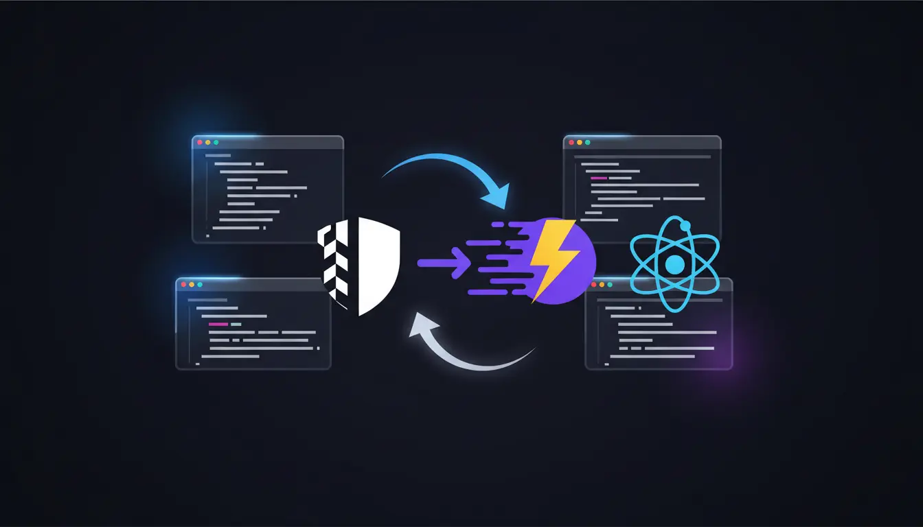 Illustration de l'article : Symfony + React avec Vite : entry points, HMR et build de production sans Webpack Encore